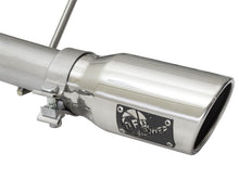 Load image into Gallery viewer, aFe Rebel Series CB 2.5in Dual Center Exit SS Exhaust w/ Polish Tip 07-15 Jeep Wrangler 3.6L/3.8L V6 Catback aFe
