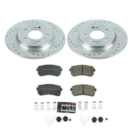 Power Stop 18-19 Hyundai Kona Rear Z23 Evolution Sport Brake Kit | K8306