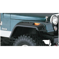 Bushwacker 59-83 Jeep CJ5 Cutout Style Flares 2pc - Black Fender Flares Bushwacker