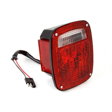 Load image into Gallery viewer, Omix Left Black Tail Lamp 81-86 Jeep CJ Models Tail Lights OMIX

