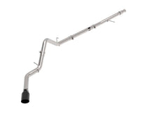 Load image into Gallery viewer, aFe Large Bore-HD 3in 409SS DPF-Back 20-21 GM Trucks L6-3.0L (td) LM2 - Black Tip DPF Back aFe
