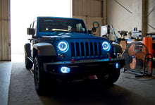 Load image into Gallery viewer, Oracle Jeep Wrangler 07-17 LED Halo Kit - White SEE WARRANTY Headlights ORACLE Lighting
