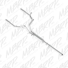Load image into Gallery viewer, MBRP 14 Chevy/GMC 1500 Silverado/Sierra 4.3L V6/5.3L V8 Dual Split Rear Alum 3in Cat Back Exhaust Catback MBRP
