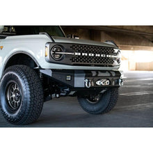 Load image into Gallery viewer, DV8 Offroad 2021+ Ford Bronco Front Bumper Winch Capable w/ Optional Bull Bar/Aux Light Opening Bumpers - Steel DV8 Offroad
