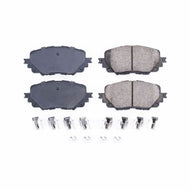 Power Stop 17-19 Fiat 124 Spider Front Z17 Evolution Ceramic Brake Pads w/Hardware Brake Pads - OE PowerStop