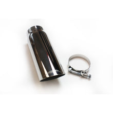 Load image into Gallery viewer, JBA 2.5in x 3in x 9in Polished Chrome Tip - Clamp On Clamps JBA
