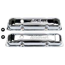 Load image into Gallery viewer, Edelbrock Valve Cover Signature Series Chrysler 1958-1979 361-440 V8 Chrome Valve Covers Edelbrock
