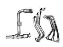 Load image into Gallery viewer, BBK 07-11 Jeep 3.8 V6 Long Tube Exhaust Headers And Y Pipe And Converters - 1-5/8 Silver Ceramic Headers &amp; Manifolds BBK   
