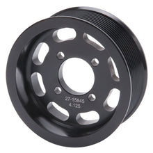 Load image into Gallery viewer, Edelbrock Pulley Supercharger Enforcer 10 Rib 4 125In Black Supercharger Pulleys Edelbrock
