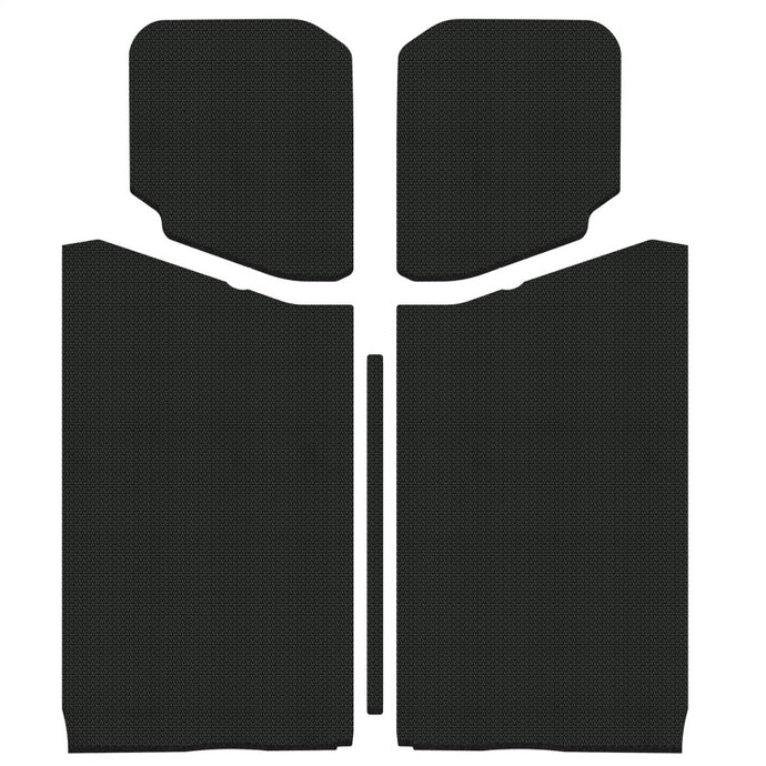 DEI 18-23 Jeep Wrangler JL 2-Door Boom Mat Headliner - 5 Piece - Black Hard Top Accessories DEI