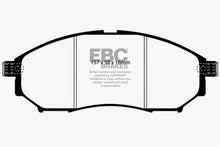 Load image into Gallery viewer, EBC 08-13 Infiniti EX35 3.5 Yellowstuff Front Brake Pads Brake Pads - Performance EBC   
