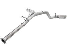 Load image into Gallery viewer, aFe Atlas Exhaust 4in DPF-Back Exhaust Aluminized Steel Polished Tip 11-14 ford Diesel Truck V8-6.7L DPF Back aFe
