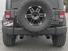 Load image into Gallery viewer, aFe Rebel Series 2.5in 409 SS Cat-Back Exhaust w/ Black Tips 2007+ Jeep Wrangler (JK) V6 3.6L/3.8L Catback aFe
