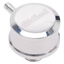 Load image into Gallery viewer, Edelbrock PCV for Valve Cover Aluminum Round Push In w/ 90-Degree Port Breather Look w/ Etched Logo PCV Valves Edelbrock
