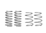 Whiteline 15-20 Ford Mustang Lowered Front & Rear Coil Springs Spring Insulators Whiteline