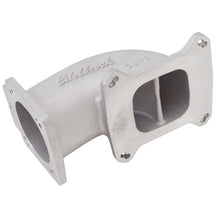 Load image into Gallery viewer, Edelbrock Low Profile Intake Elbow 90mm Throttle Body to Square-Bore Flange As-Cast Finish Throttle Bodies Edelbrock
