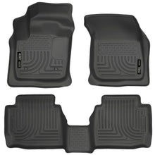 Load image into Gallery viewer, Husky Liners 13-16 Ford Fusion WeatherBeater Combo Black Floor Liners Floor Mats - Rubber Husky Liners
