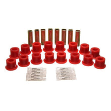 Load image into Gallery viewer, Energy Suspension 94-06 Hummer H1 Red Front &amp; Rear End Control Arm Bushing Set Bushing Kits Energy Suspension

