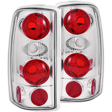 Load image into Gallery viewer, ANZO 2000-2006 Chevrolet Suburban Taillights Chrome Tail Lights ANZO
