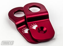 Load image into Gallery viewer, Turbo XS 15-16 Subaru WRX/STI Billet Aluminum Radiator Stay - Red Radiator Stays Turbo XS
