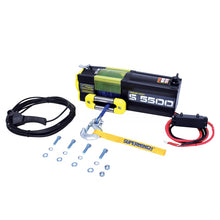 Load image into Gallery viewer, Superwinch 5500 LBS 12V DC 1/4in x 60ft Synthetic Rope S5500 Winch Winches Superwinch
