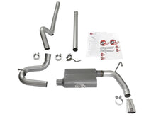 Load image into Gallery viewer, aFe Scorpion 2-1/2in Aluminized Steel Cat Back Exhaust 07-17 Jeep Wrangler V6-3.6/3.8L (4 Dr) Catback aFe
