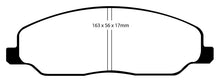 Load image into Gallery viewer, EBC 05-10 Ford Mustang 4.0 Bluestuff Front Brake Pads Brake Pads - Racing EBC   
