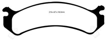 Load image into Gallery viewer, EBC 01-05 Cadillac Deville 4.6 HD Yellowstuff Front Brake Pads Brake Pads - Performance EBC   
