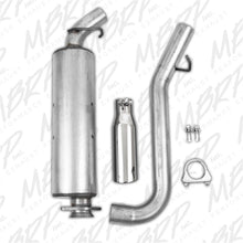 Load image into Gallery viewer, MBRP 2000-2006 Jeep Wrangler (JK) Inline-4 2.5L Inline-6 4.0L Cat Back Single Side Catback MBRP
