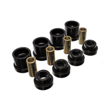 Load image into Gallery viewer, Energy Suspension 95-98 Nissan 240SX (S14) Black Rear Subframe Insert Set (Must reuse all metal part Bushing Kits Energy Suspension
