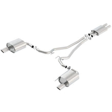 Load image into Gallery viewer, Borla Cat Back 15-17 Ford Mustang 3.7L V6 MT/AT 2.25in Pipe 4in Single Round Rolled Tips Catback Borla
