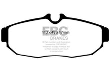 Load image into Gallery viewer, EBC 05-10 Ford Mustang 4.0 Yellowstuff Rear Brake Pads Brake Pads - Performance EBC   

