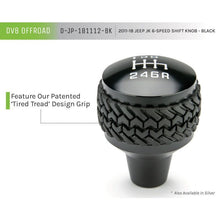 Load image into Gallery viewer, DV8 Offroad 2011-2018 Jeep JK 6-Speed Shift Knob Black Shift Knobs DV8 Offroad
