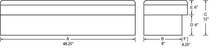 Load image into Gallery viewer, Tradesman Steel Side Bin Truck Tool Box (48in.) - White Truck Boxes &amp; Storage Tradesman
