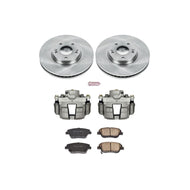 Power Stop 10-15 Hyundai Sonata Front Autospecialty Brake Kit w/Calipers Brake Kits - OE PowerStop   