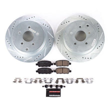 Load image into Gallery viewer, Power Stop 03-12 Infiniti FX35 Rear Z23 Evolution Sport Brake Kit Brake Kits - Performance D&amp;S PowerStop   
