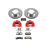 Power Stop 94-99 Chevrolet K1500 Suburban Front Z36 Truck & Tow Brake Kit w/Calipers Brake Kits - Performance D&S PowerStop   