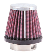 Load image into Gallery viewer, K&amp;N Universal Chrome Filter-Round Tapered-1.688in Flange ID x 2in Top OD x 3in Base OD x 2.75in H Air Filters - Universal Fit K&amp;N Engineering   
