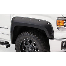 Load image into Gallery viewer, Bushwacker 16-18 GMC Sierra 1500 Pocket Style Flares 4pc - Black Fender Flares Bushwacker
