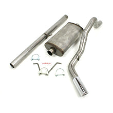 Load image into Gallery viewer, JBA 14-18 Chevrolet Silverado/GMC Sierra 5.3L 409SS Pass Side Single Exit Cat-Back Exhaust Catback JBA
