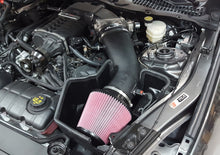 Load image into Gallery viewer, JLT 15-17 Ford Mustang GT (w/Roush/VMP Supercharger) Blk Tex CAI Kit w/Red Filter - Tune Req Cold Air Intakes JLT
