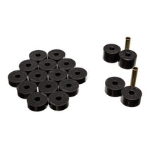 Load image into Gallery viewer, Energy Suspension 74-75 Jeep CJ5/CJ7/CJ8 Scrambler Black Body (Cab) Mount Set Bushing Kits Energy Suspension
