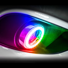 Load image into Gallery viewer, Oracle 15-21 Dodge Challenger Waterproof LED Fog Light Halo Kit - ColorSHIFT SEE WARRANTY Fog Lights ORACLE Lighting
