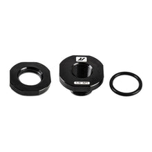 Load image into Gallery viewer, Mishimoto 1/8in NPT CNC-Machined Nozzle Mount Adapter - Black Fittings Mishimoto
