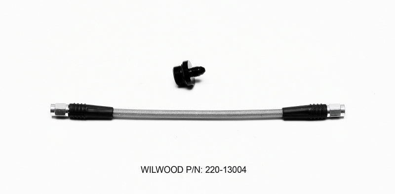 Wilwood Flexline Kit Billet Reservoir 10.00in Brake Line Kits Wilwood