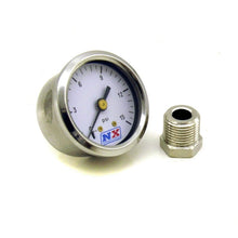 Load image into Gallery viewer, Nitrous Express Pressure Gauge (0-15 PSI w/Adaptor) Gauges Nitrous Express
