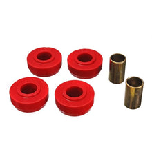 Load image into Gallery viewer, Energy Suspension 62-67 Chevy Nova Red Front Strut Rod Bushing Set Bushing Kits Energy Suspension
