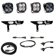 Load image into Gallery viewer, Baja Designs 2021+ Ford F150 Fog Pocket Kit SAE Clear Squadron Sport DC with Upfitter Light Bars &amp; Cubes Baja Designs
