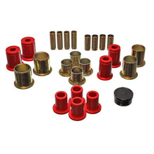 Load image into Gallery viewer, Energy Suspension 91-96 Buick LeSabre / 90-94 Chevy Astro Red Front Lower and Upper Control Arm Bush Bushing Kits Energy Suspension
