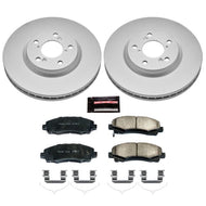 Power Stop 12-14 Honda Ridgeline Front Z17 Evolution Geomet Coated Brake Kit Brake Kits - Performance Blank PowerStop